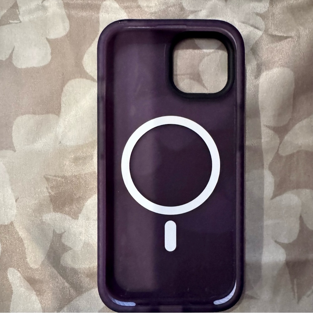 Purple MagSafe IPhone 15 Case